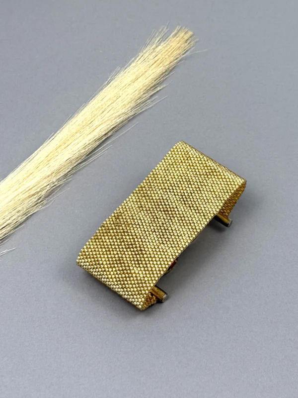 Adjustable-Golden-Splendor-Bracelet-handmade-with-Miyuki-glass-beads