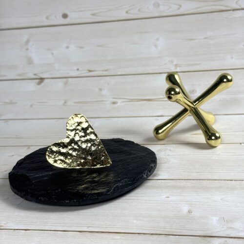 Golden-Love-ring-heart-shaped-crafted-in-18k-gold-plated-bronze-with-a-delicate-hammered-finish-that-highlights-its-unique-shine-and-texture-1