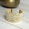Adjustable-Golden Whisperl-Bracelet-handmade-with-Miyuki-glass-beads